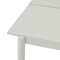Muuto Linear Steel table, 200 x 75 cm, grey