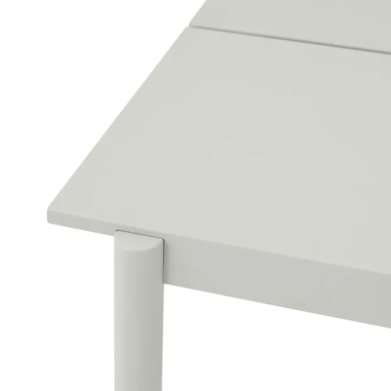 Muuto Linear Steel table, 200 x 75 cm, grey