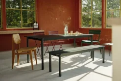 Muuto Linear Steel table 200 x 75 cm, dark green