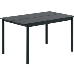 Muuto Linear Steel table 140 x 75 cm, black