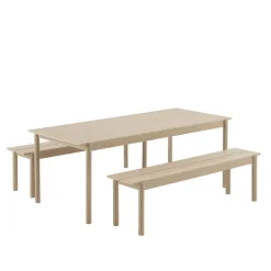 Muuto Linear Wood table 200 x 90 cm, oak