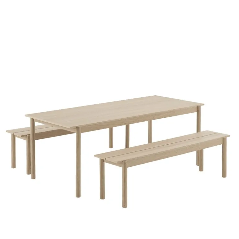 Muuto Linear Wood table 200 x 90 cm, oak