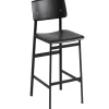 Muuto Loft bar stool 75 cm, black