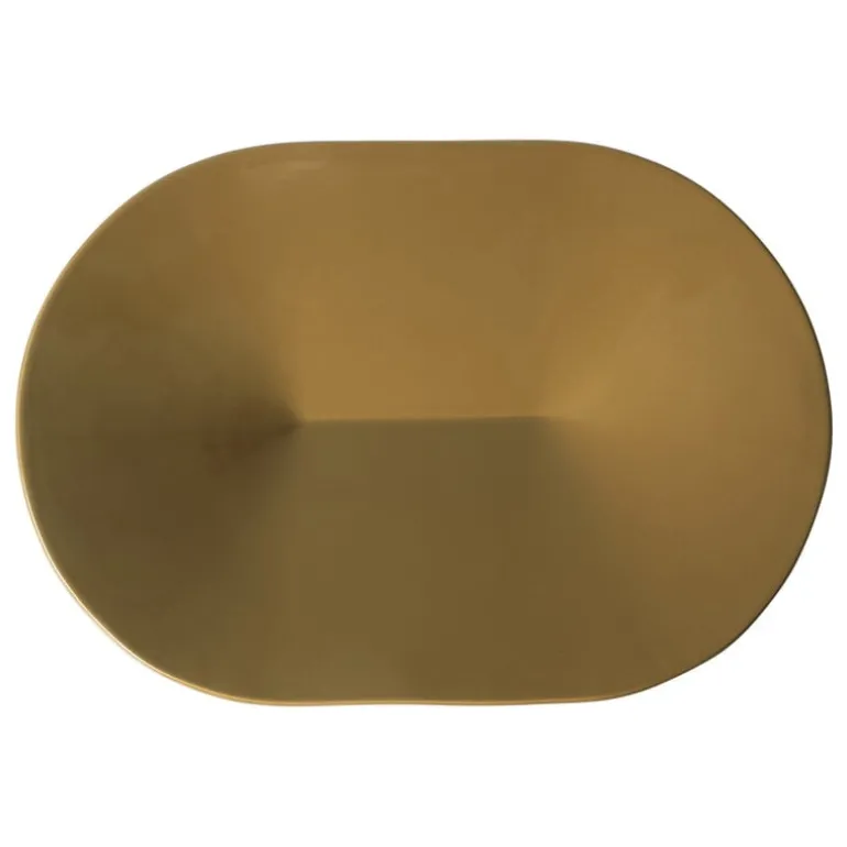 Muuto Mere bowl, 52 x 36 cm, brown green
