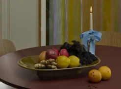 Muuto Mere bowl, 52 x 36 cm, brown green