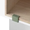Muuto Mini Stacked clip, 5 pcs, dusty green