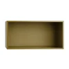 Muuto Mini Stacked shelf module, large, brown green