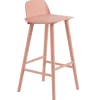 Muuto Nerd bar stool, 75 cm, tan rose
