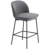 Muuto Oslo counter stool, 65 cm, Still 161 - anthracite black