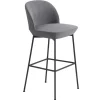 Muuto Oslo counter stool, 75 cm, Still 161 - anthracite black