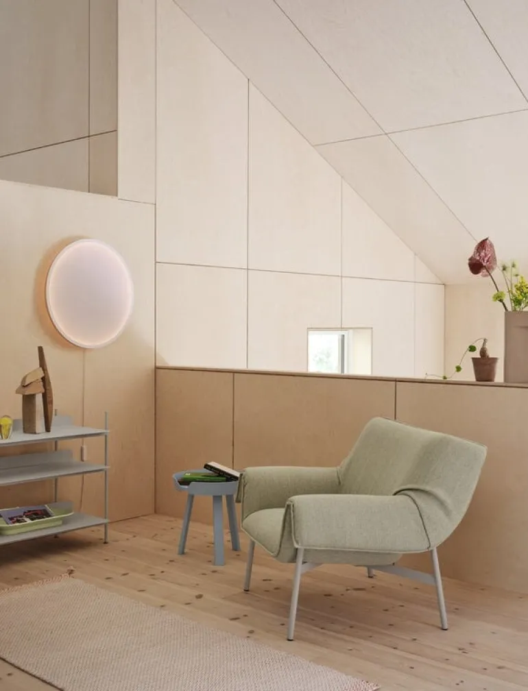 Muuto Ply rug, light rose