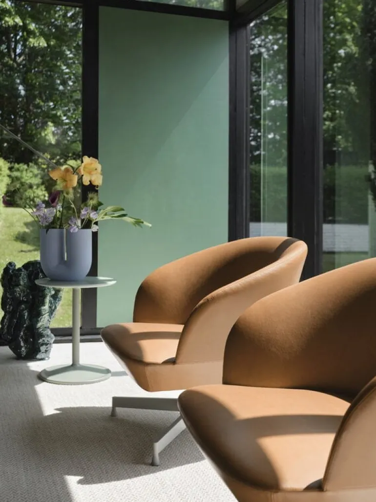 Muuto Ply rug, light rose