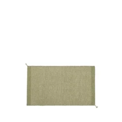 Muuto Ply rug, recycled polyester, 85 x 140 cm, moss green