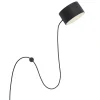 Muuto Post wall lamp, black