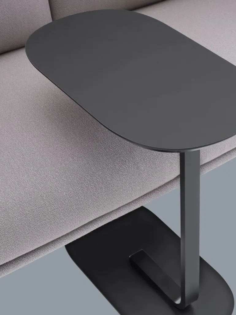 Muuto Relate side table, h. 60,5 cm, black
