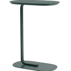 Muuto Relate side table, h. 73,5 cm, dark green