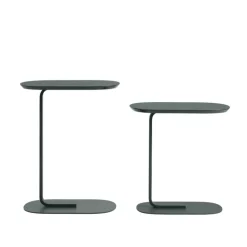 Muuto Relate side table, h. 60,5 cm, dark green