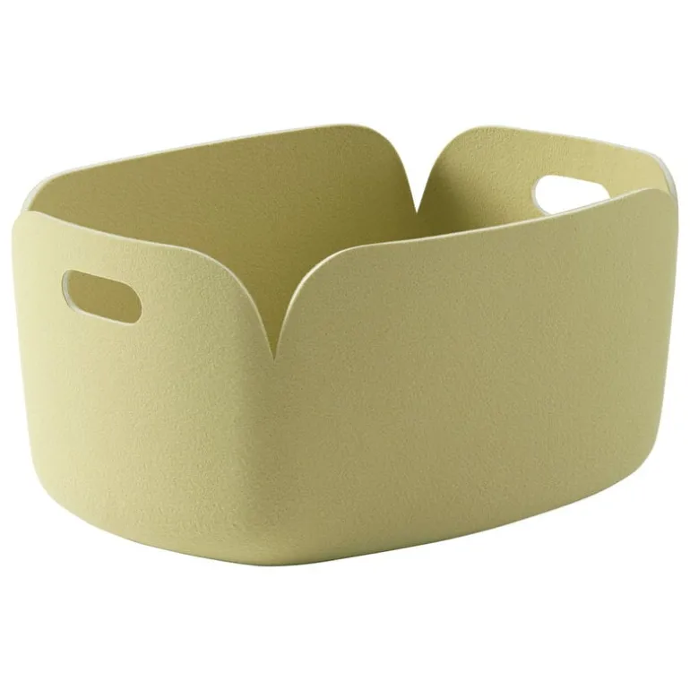 Muuto Restore basket, beige green