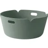 Muuto Restore round basket, dusty green
