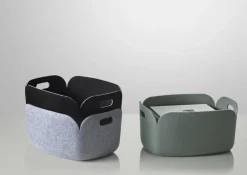 Muuto Restore storage basket, grey