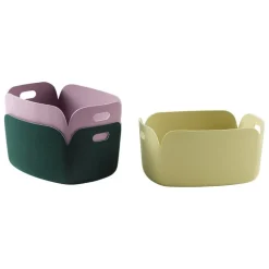 Muuto Restore storage basket,  dark green