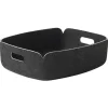 Muuto Restore tray, black melange