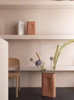 Muuto Ridge vase, 48,5 cm, beige