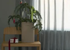 Muuto Ridge vase, 48,5 cm, beige