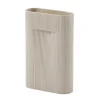 Muuto Ridge vase, 35 cm, beige