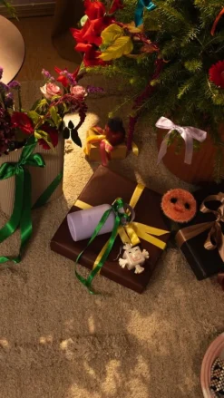 Muuto Ridge vase, 35 cm, beige