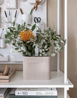 Muuto Ridge vase, 16,5 cm, beige