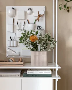 Muuto Ridge vase, 16,5 cm, beige