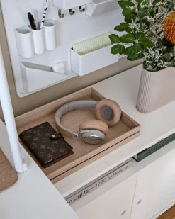 Muuto Ridge vase, 16,5 cm, beige