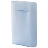 Muuto Ridge vase, 48,5 cm, light blue frosted glass