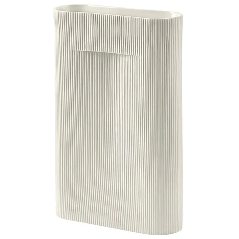 Muuto Ridge vase, 48,5 cm, off white