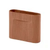 Muuto Ridge vase, 16,5 cm, terracotta