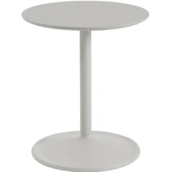 Muuto Soft side table, 41 cm, high, beige grey