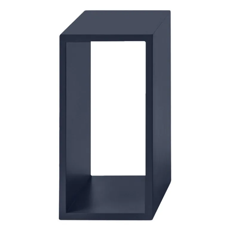 Muuto Stacked 2.0 shelf module, small, midnight blue