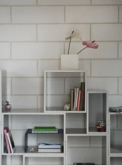 Muuto Stacked 2.0 shelf module, large, light grey