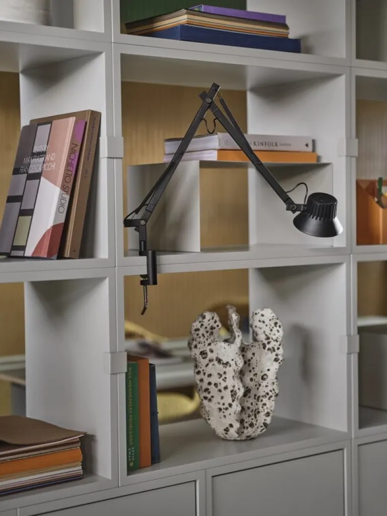 Muuto Stacked 2.0 shelf module, large, light grey