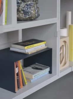 Muuto Stacked insert for shelf module, blue grey