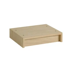 Muuto Stacked plinth, 43,5 x 35 x 10 cm, oak