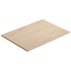 Muuto Stacked shelf for shelf module with door, oak