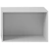 Muuto Stacked shelf module with background, large, light grey