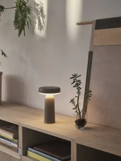 Muuto Stacked shelf module with background, small, oak