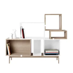 Muuto Stacked shelf module, medium, oak