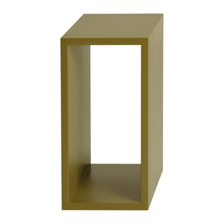 Muuto Stacked shelf module, small, brown green