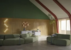 Muuto Stacked shelf module with door, large, grey