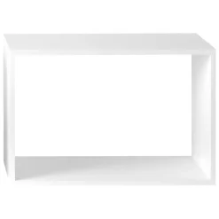 Muuto Stacked shelf module, large, white