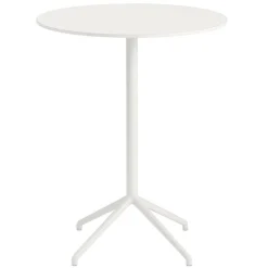 Muuto Still Cafe bar table 75 cm, h. 95 cm, white